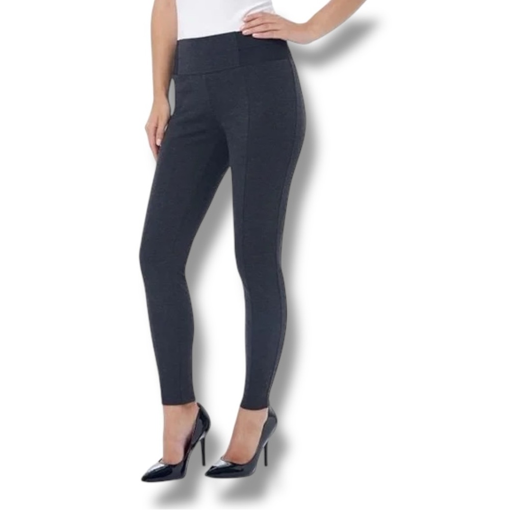 NWT Daisy Fuentes FIT Women Black Leggings Small